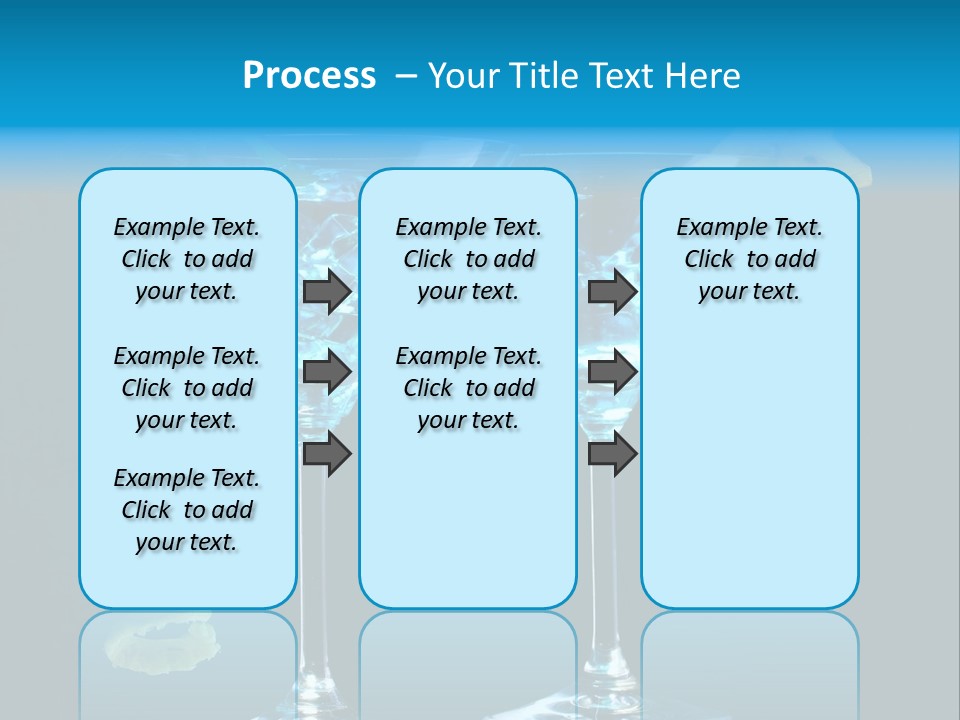 Liquid Cold Drink PowerPoint Template