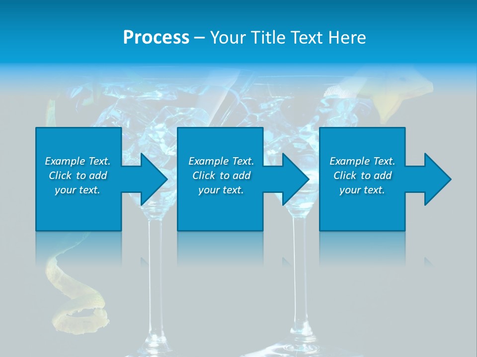 Liquid Cold Drink PowerPoint Template