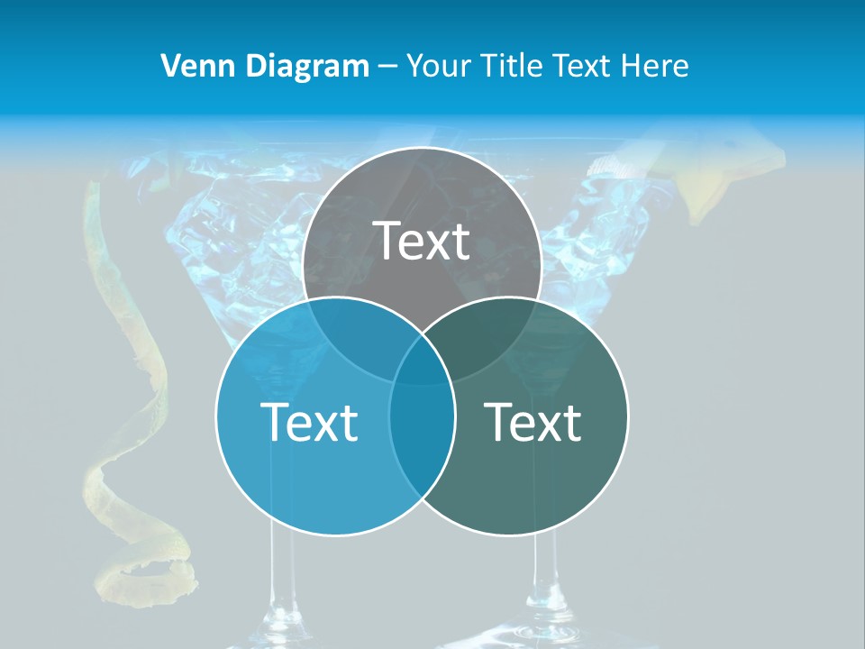 Liquid Cold Drink PowerPoint Template