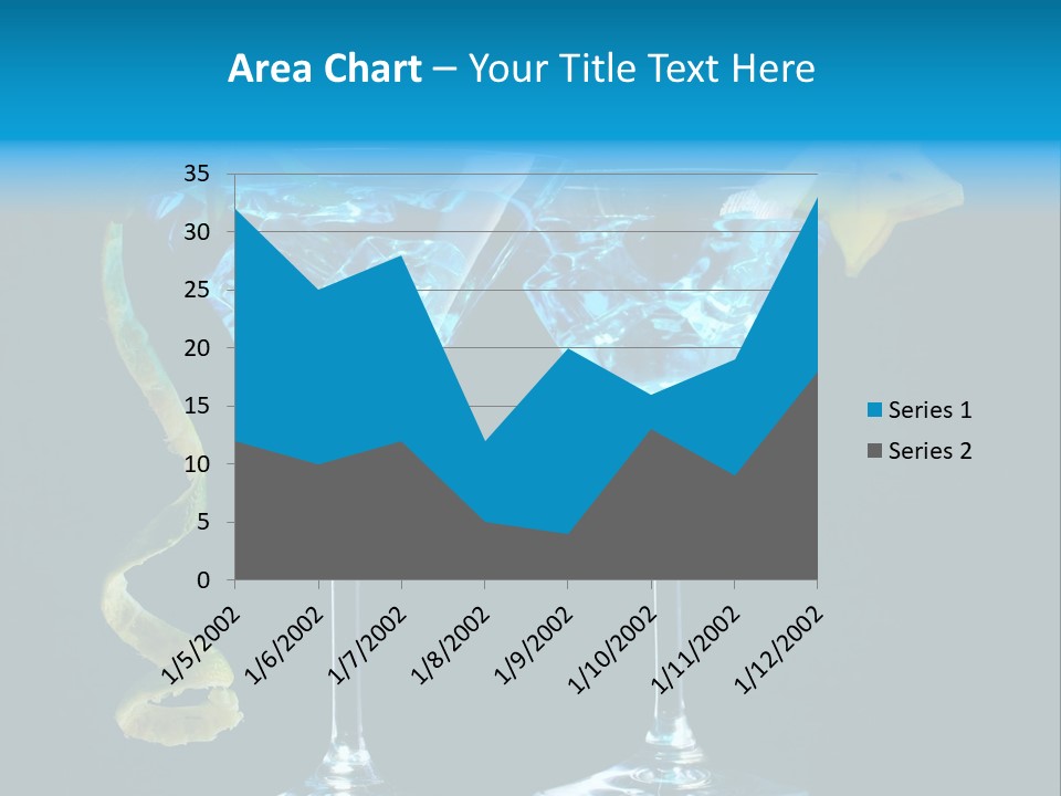 Liquid Cold Drink PowerPoint Template