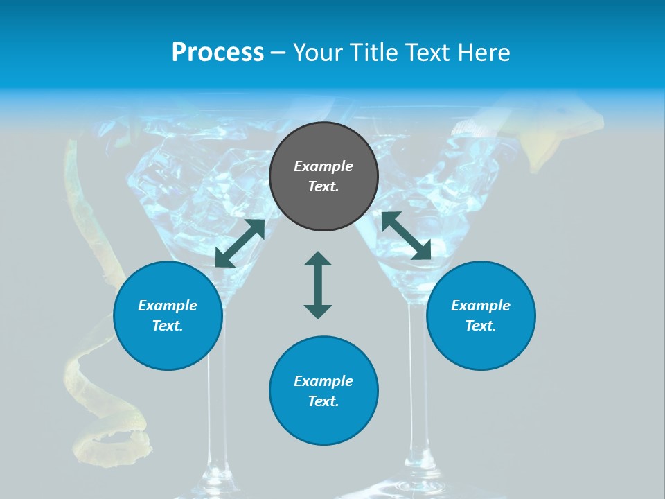 Liquid Cold Drink PowerPoint Template