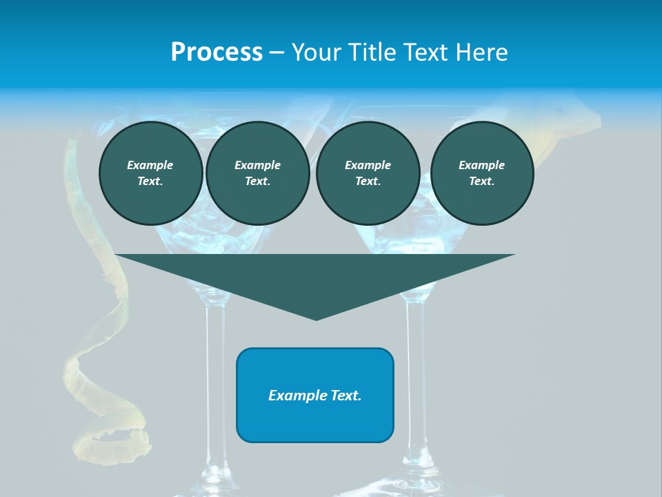 Liquid Cold Drink PowerPoint Template