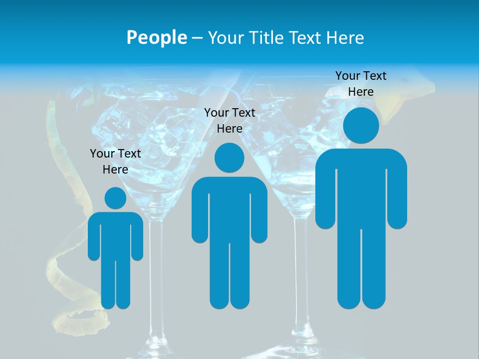 Liquid Cold Drink PowerPoint Template