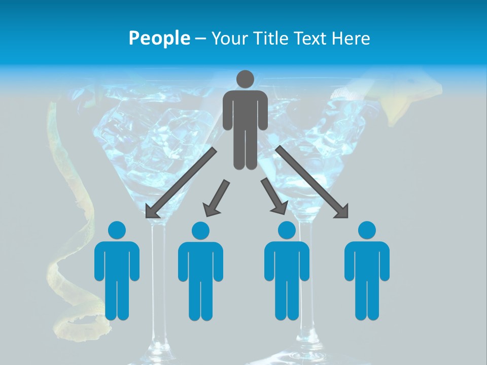 Liquid Cold Drink PowerPoint Template