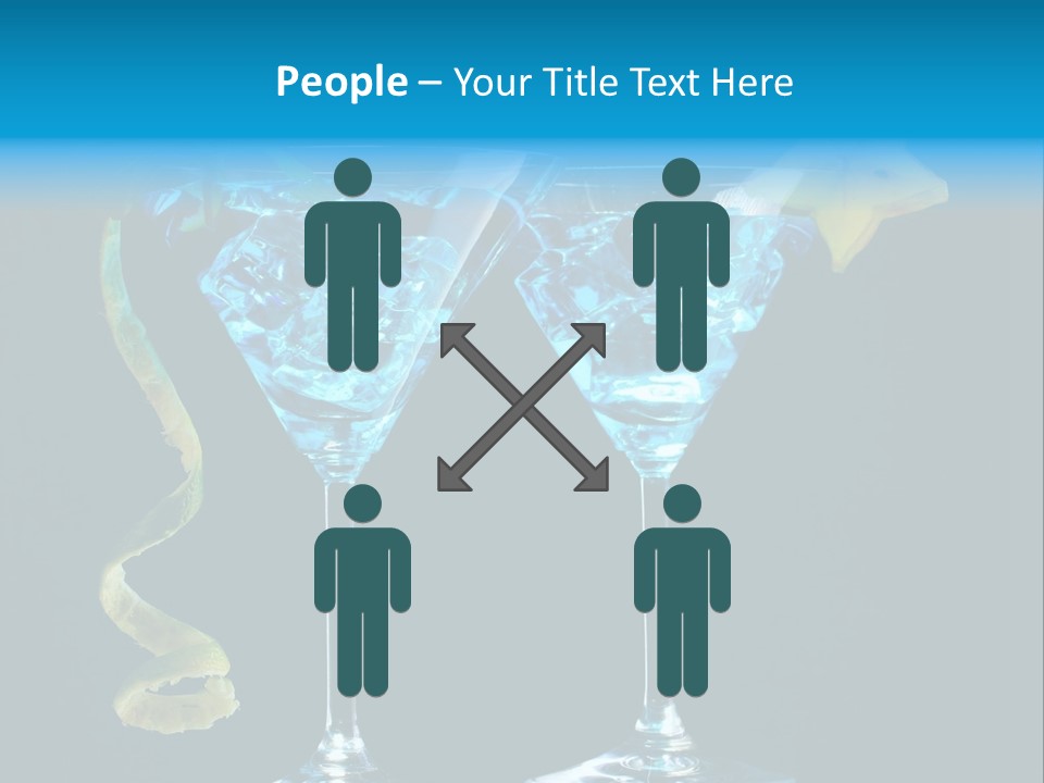 Liquid Cold Drink PowerPoint Template