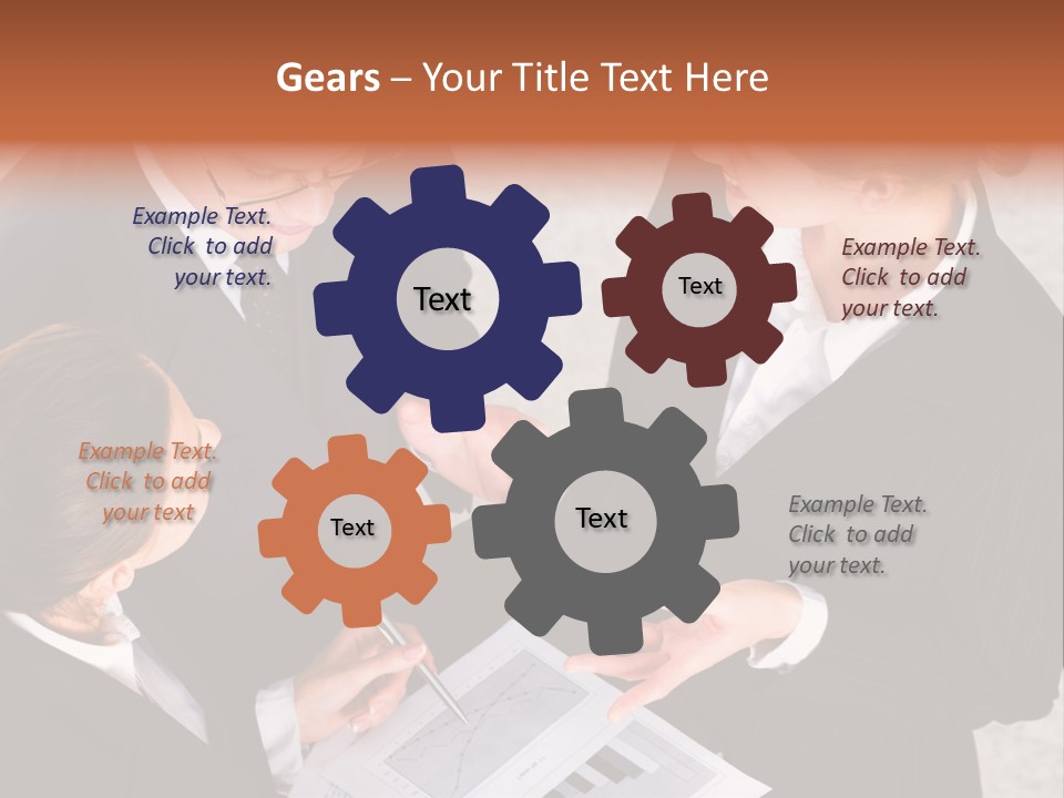 Female Plan Man PowerPoint Template