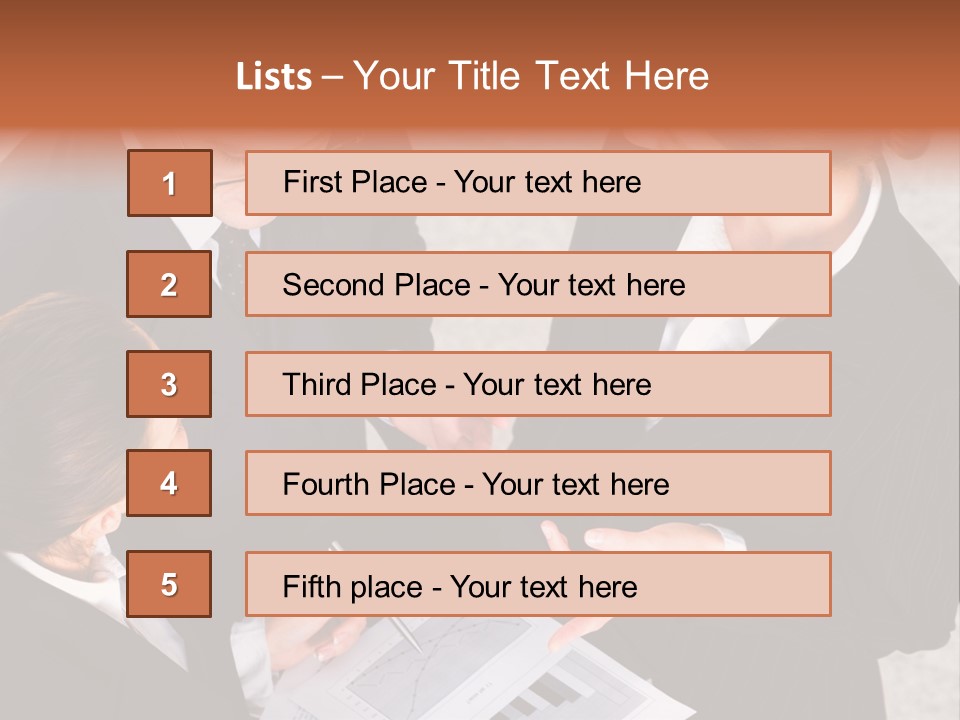 Female Plan Man PowerPoint Template