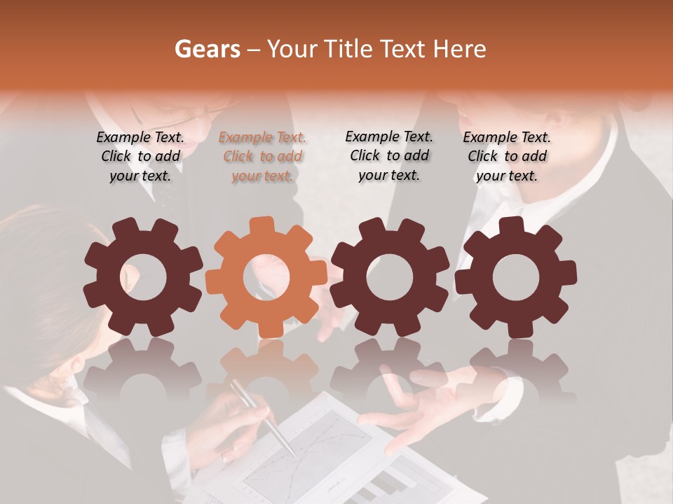 Female Plan Man PowerPoint Template