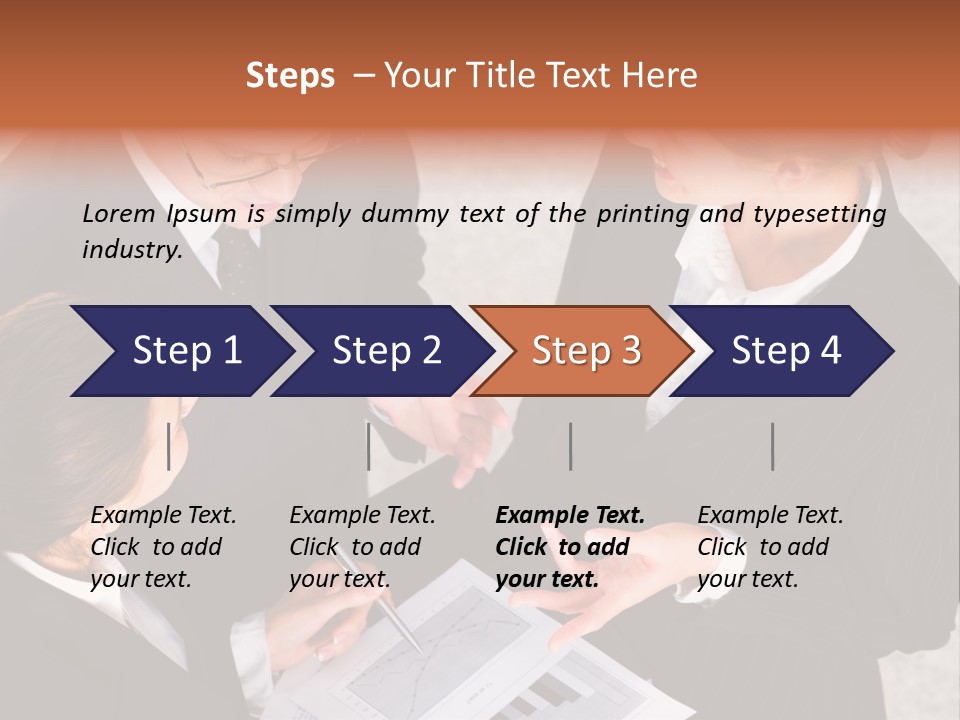 Female Plan Man PowerPoint Template