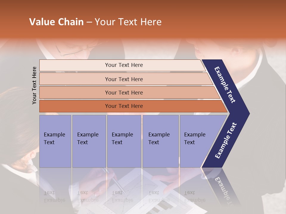 Female Plan Man PowerPoint Template