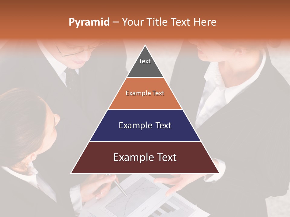 Female Plan Man PowerPoint Template