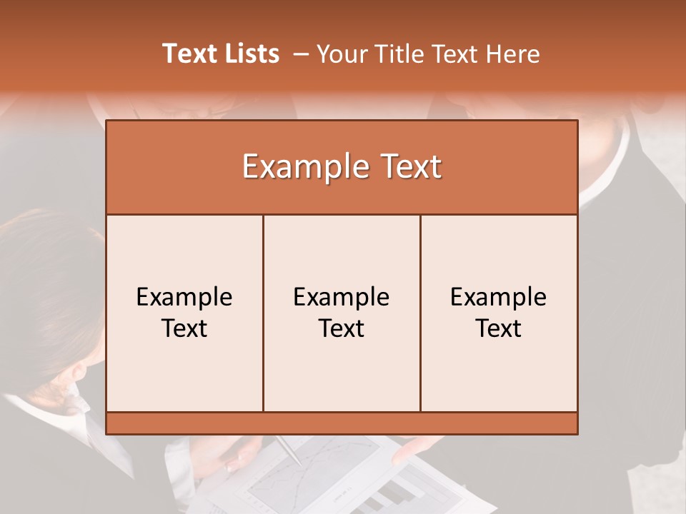 Female Plan Man PowerPoint Template