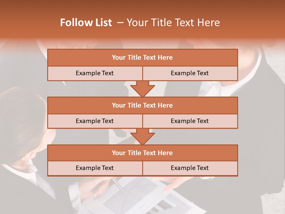 Female Plan Man PowerPoint Template