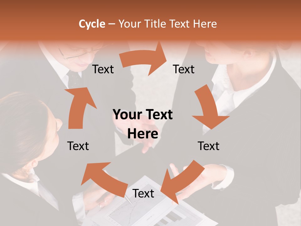 Female Plan Man PowerPoint Template