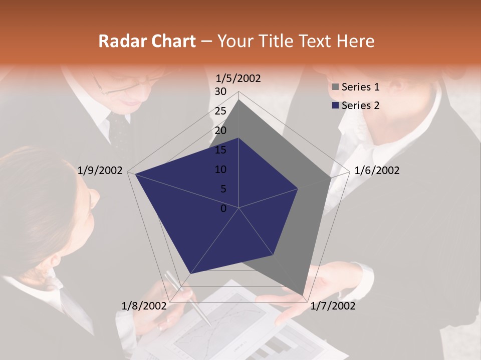 Female Plan Man PowerPoint Template