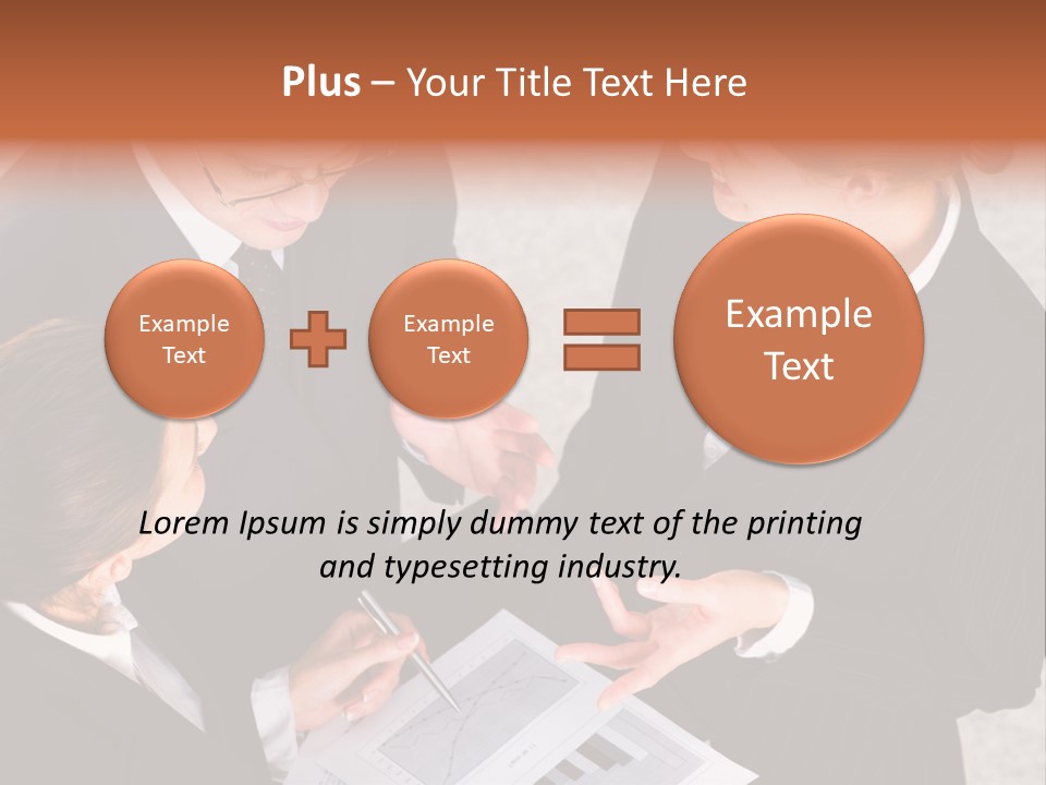 Female Plan Man PowerPoint Template