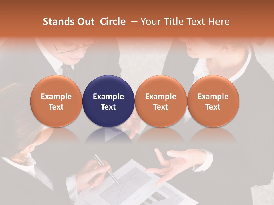 Female Plan Man PowerPoint Template