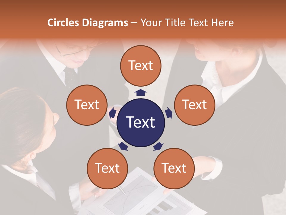 Female Plan Man PowerPoint Template