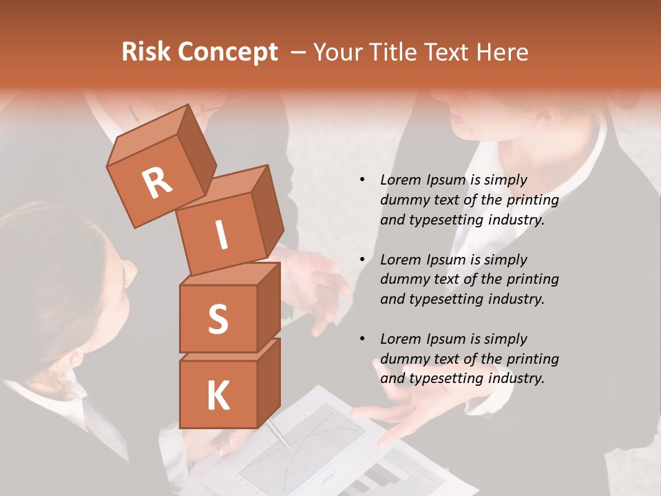 Female Plan Man PowerPoint Template