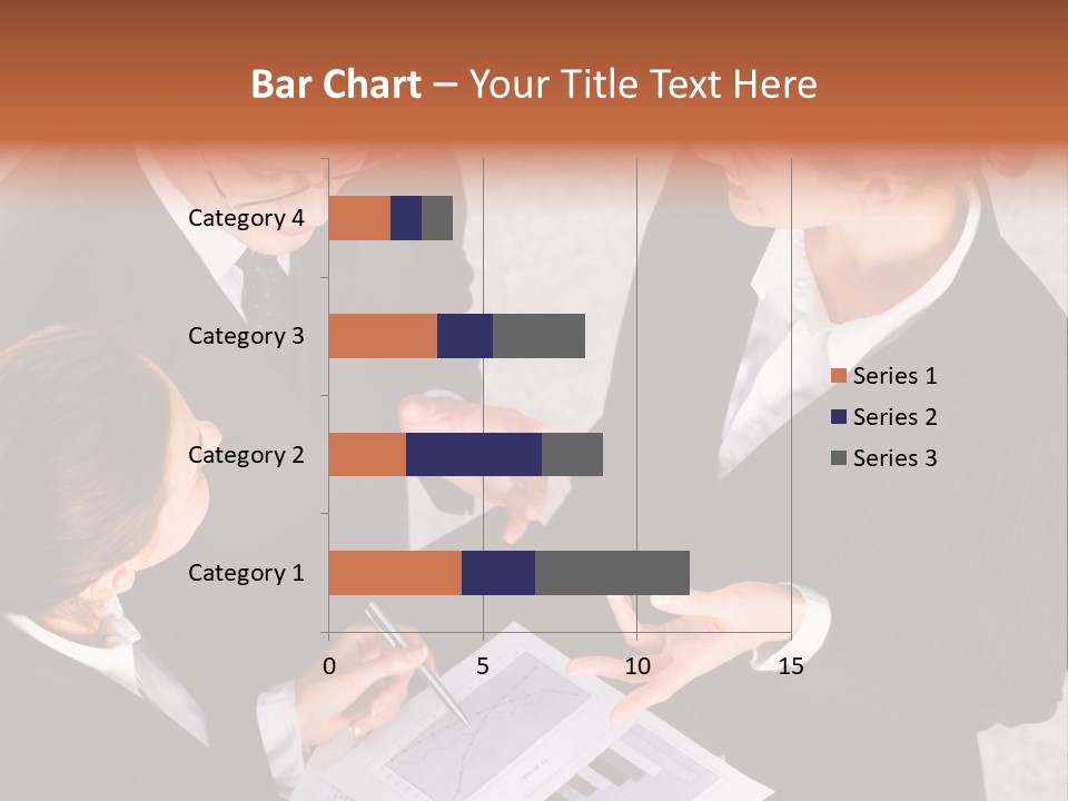 Female Plan Man PowerPoint Template