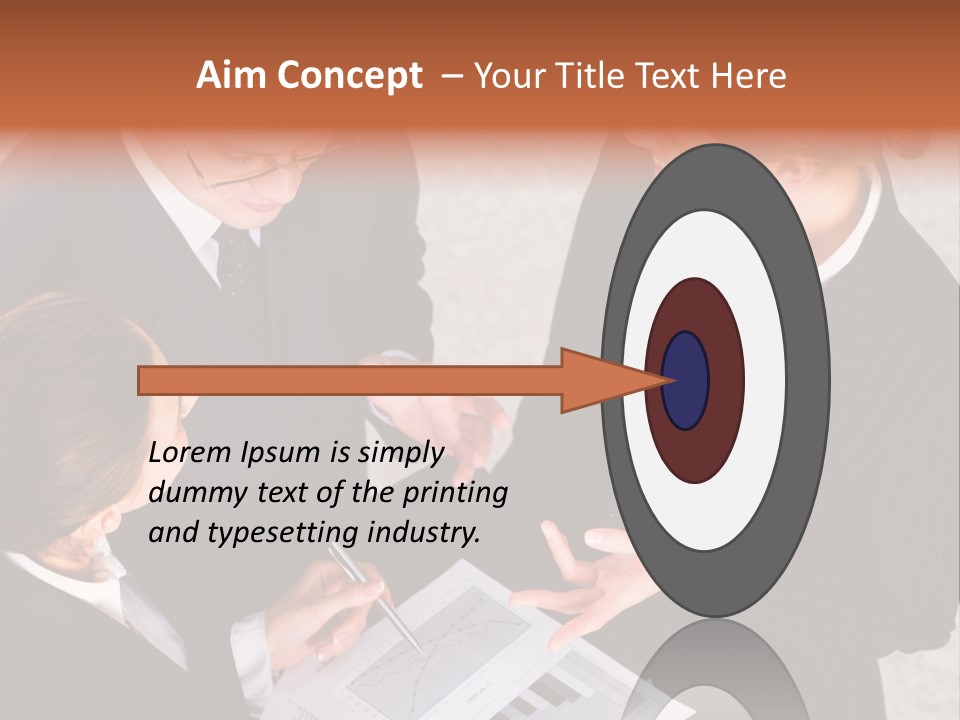 Female Plan Man PowerPoint Template