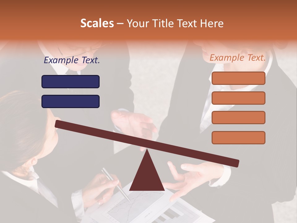 Female Plan Man PowerPoint Template