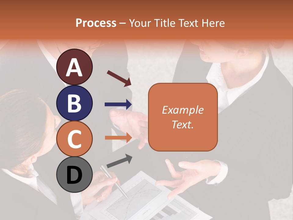Female Plan Man PowerPoint Template