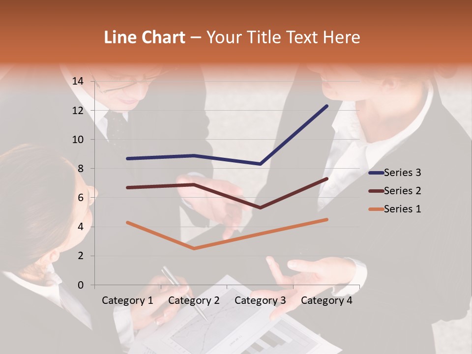 Female Plan Man PowerPoint Template