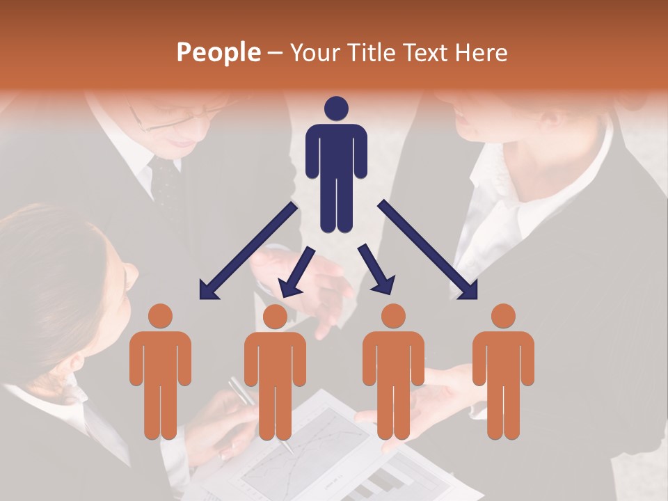 Female Plan Man PowerPoint Template