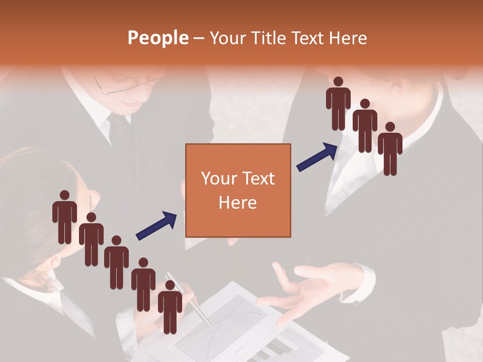 Female Plan Man PowerPoint Template