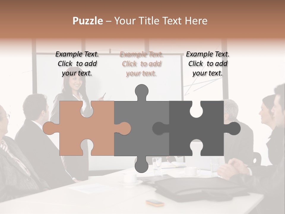 Guy Team Growth PowerPoint Template