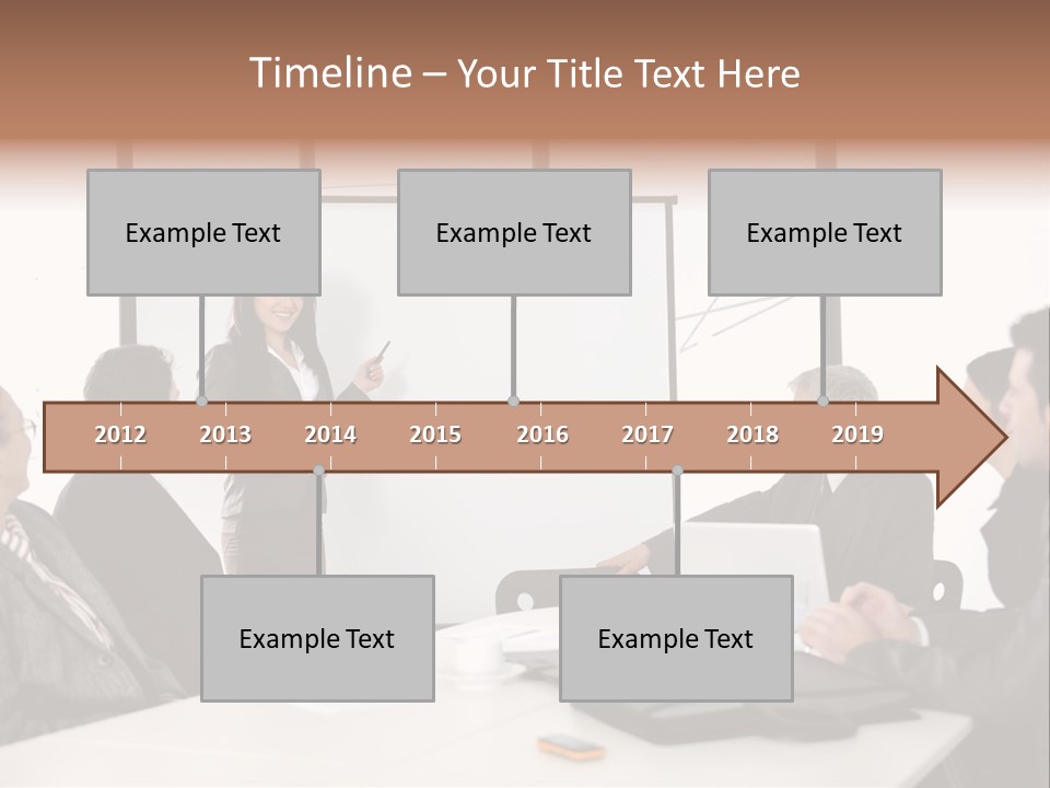 Guy Team Growth PowerPoint Template