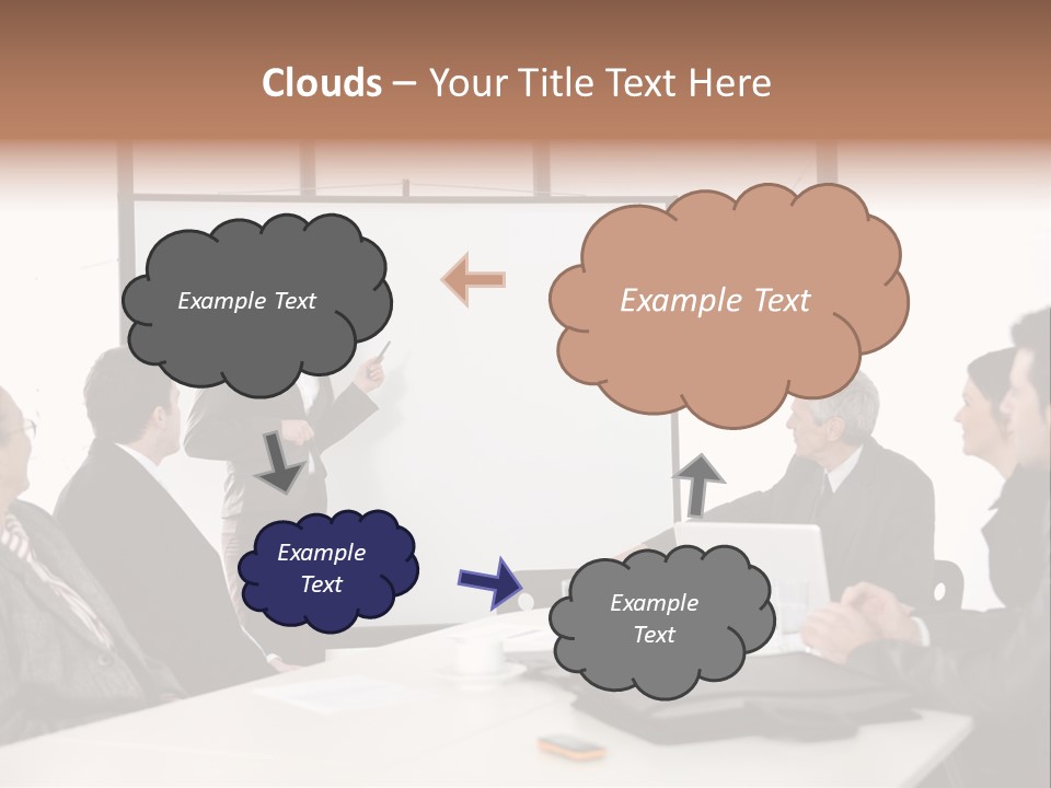 Guy Team Growth PowerPoint Template