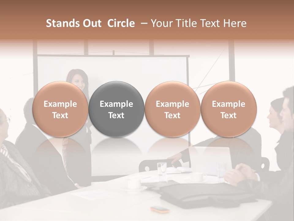 Guy Team Growth PowerPoint Template