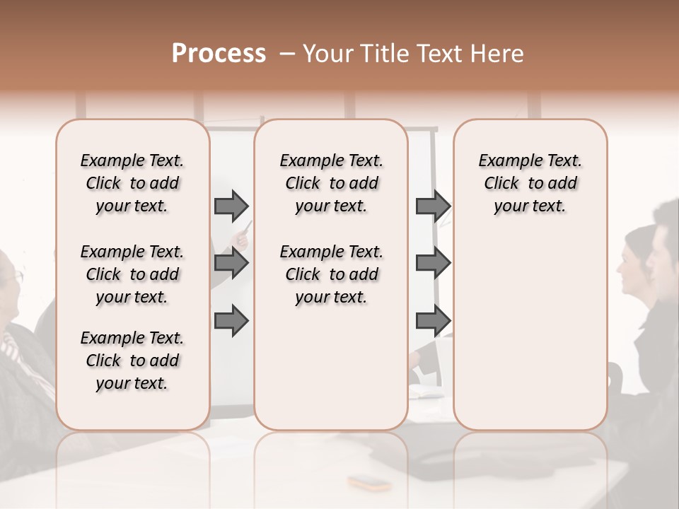 Guy Team Growth PowerPoint Template