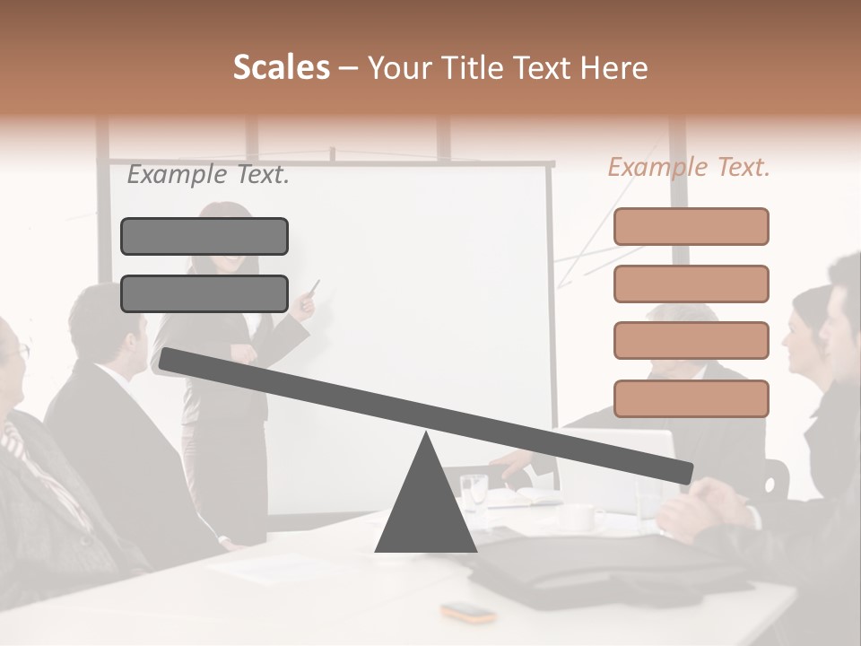 Guy Team Growth PowerPoint Template