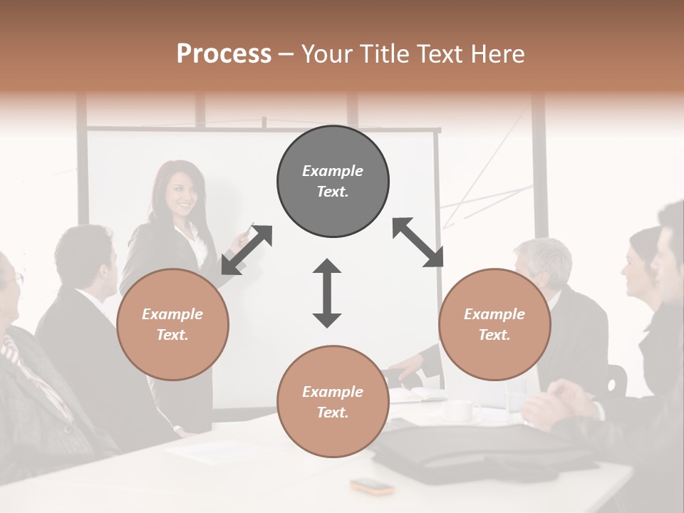 Guy Team Growth PowerPoint Template