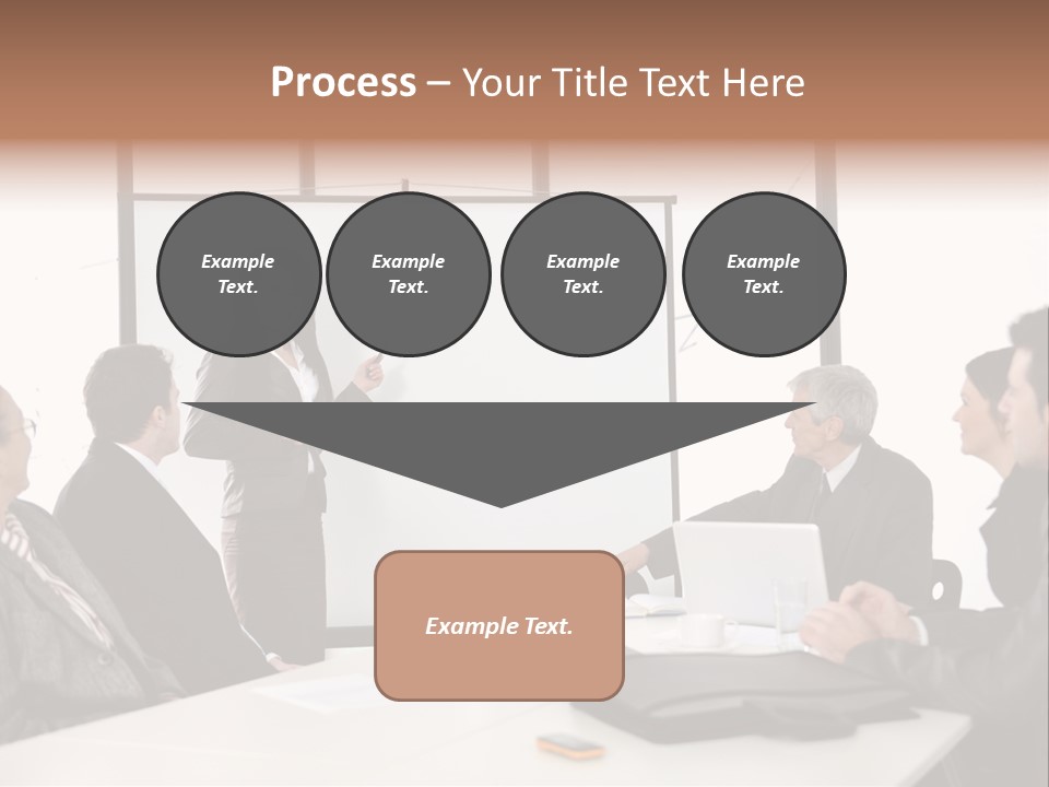 Guy Team Growth PowerPoint Template