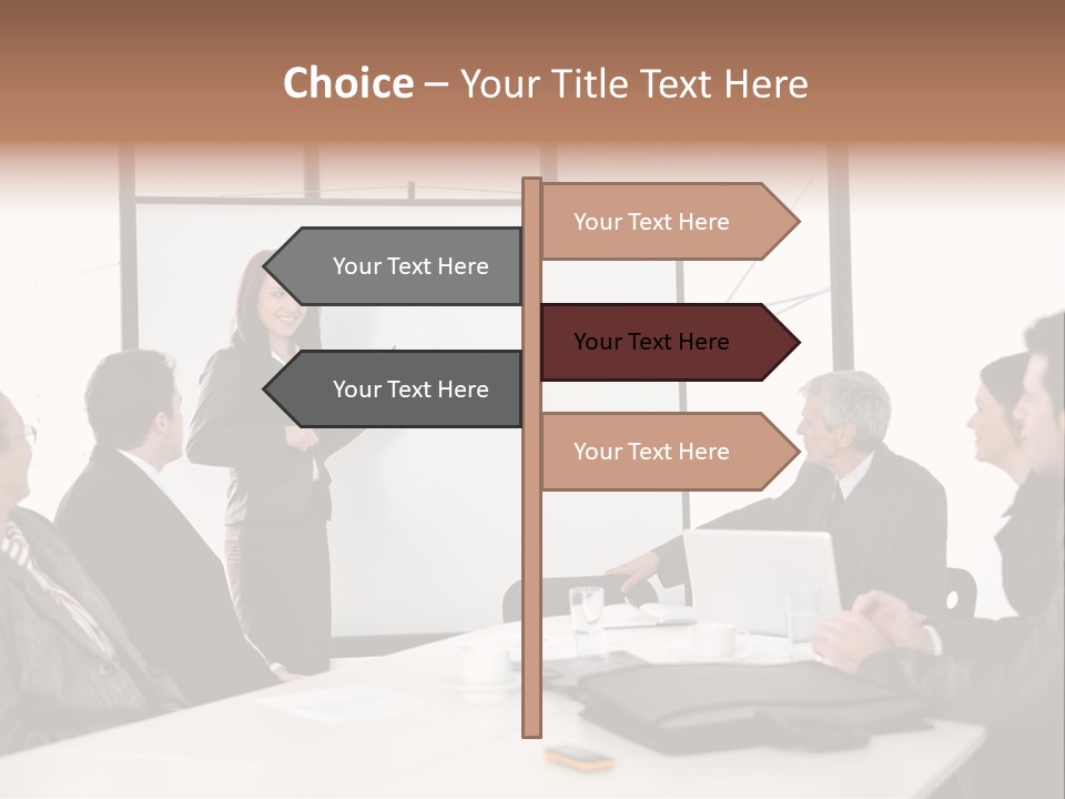 Guy Team Growth PowerPoint Template