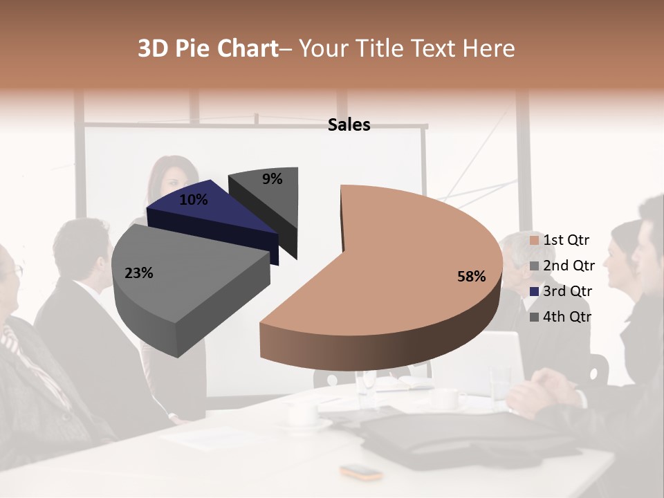 Guy Team Growth PowerPoint Template