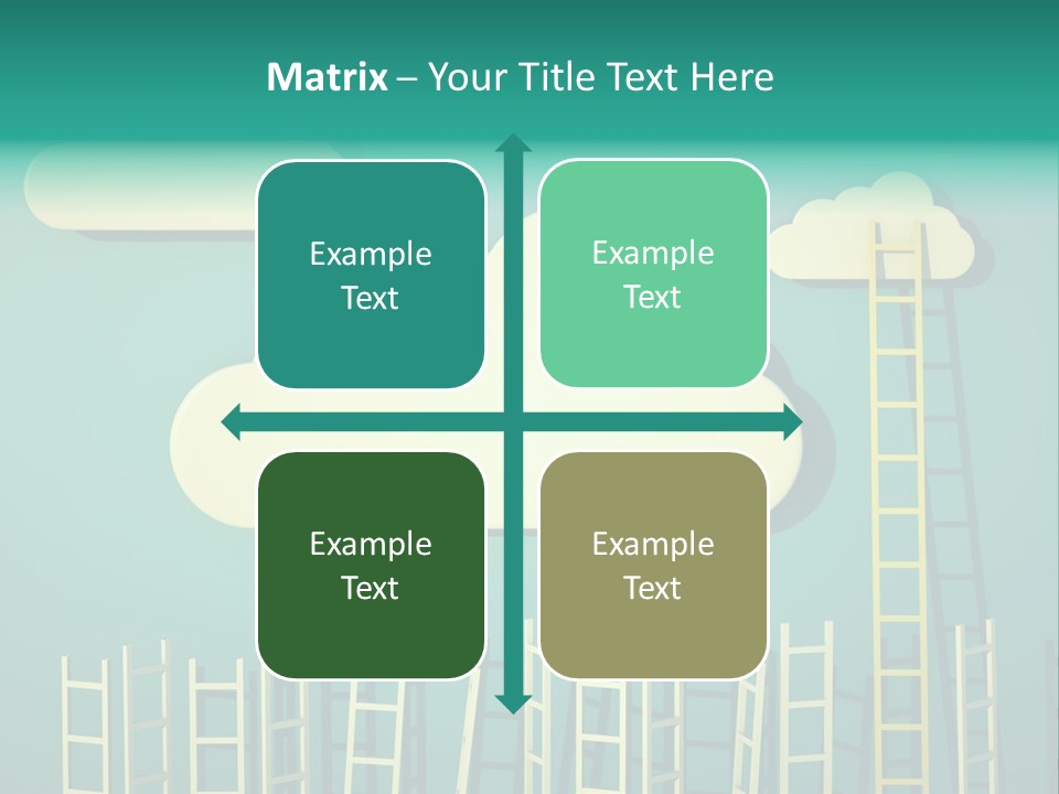 Climb Development Shape PowerPoint Template