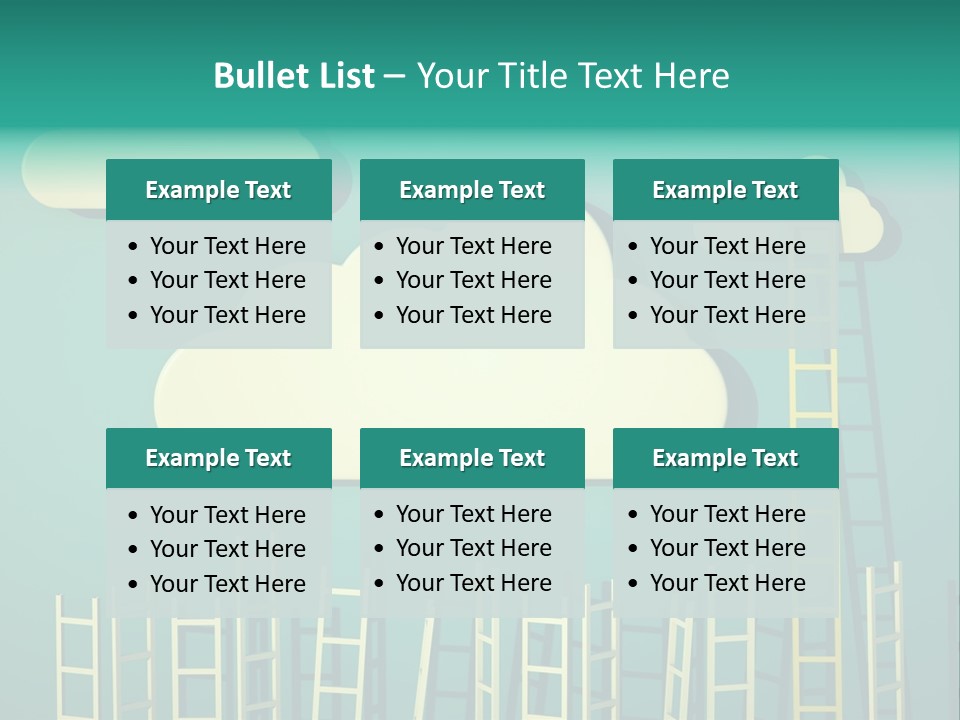 Climb Development Shape PowerPoint Template