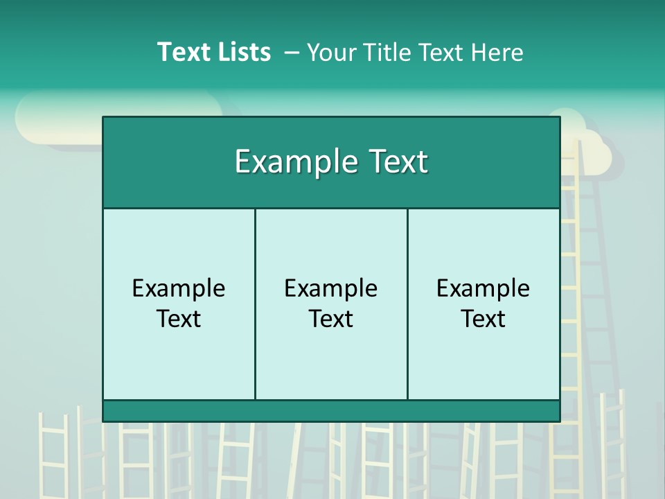 Climb Development Shape PowerPoint Template