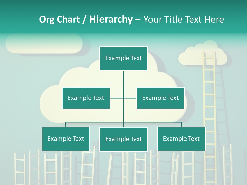 Climb Development Shape PowerPoint Template