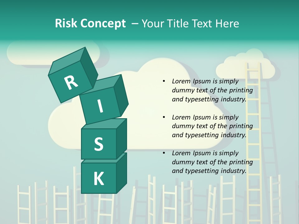 Climb Development Shape PowerPoint Template