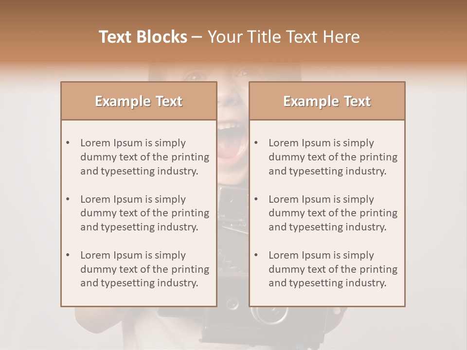 Picture Boy Instant PowerPoint Template