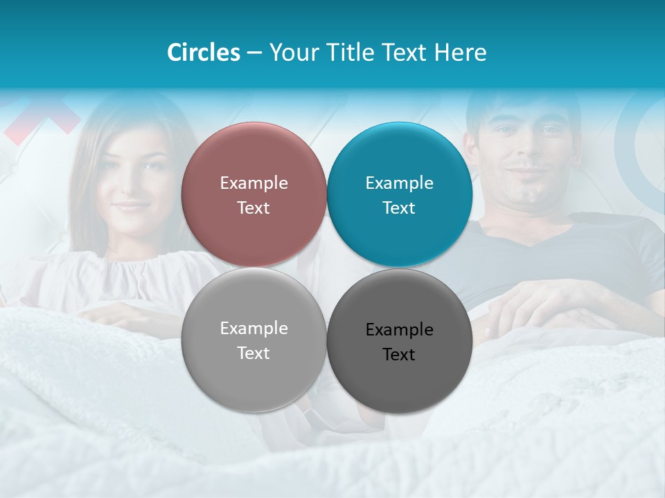 Relationship Woman White PowerPoint Template