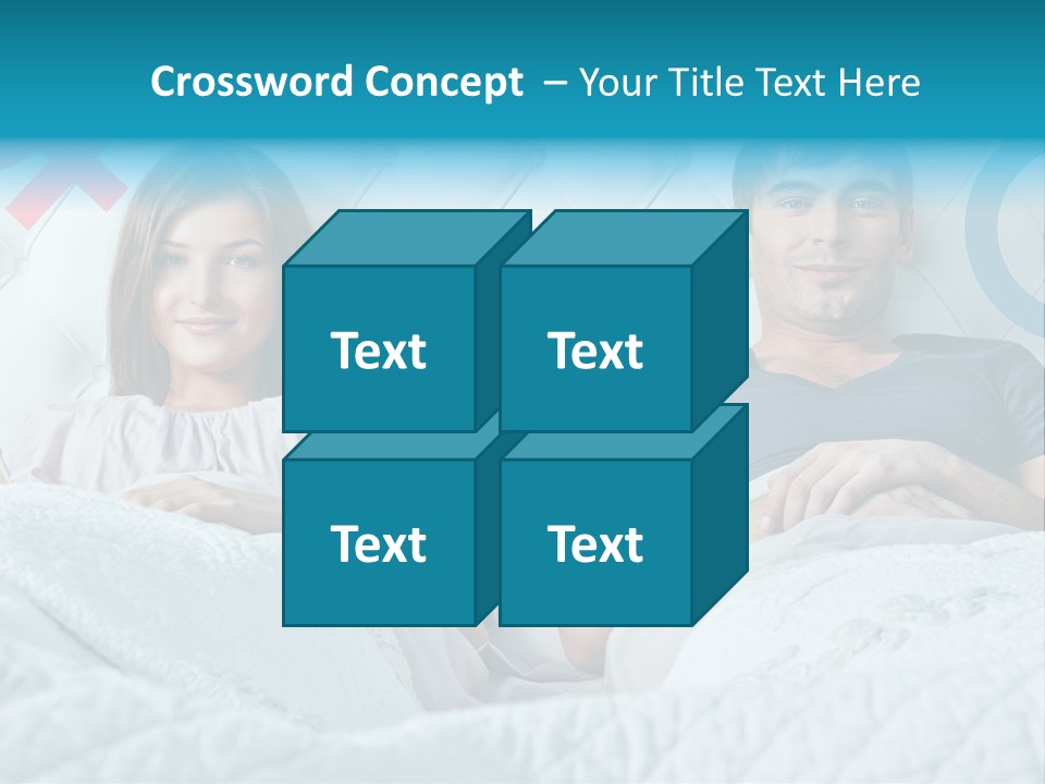 Relationship Woman White PowerPoint Template