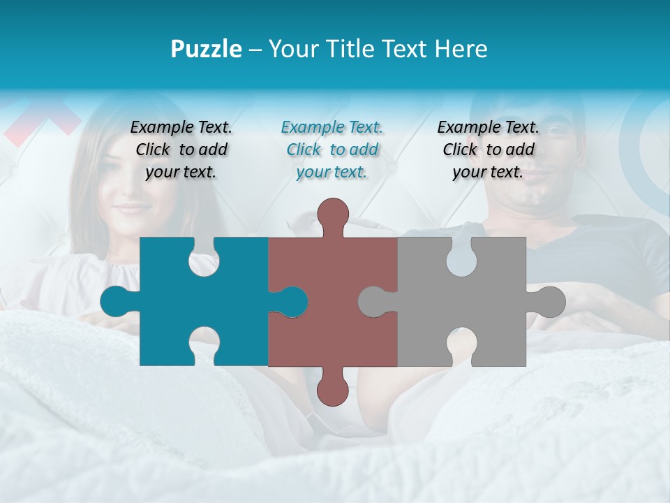 Relationship Woman White PowerPoint Template