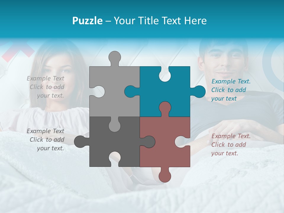 Relationship Woman White PowerPoint Template